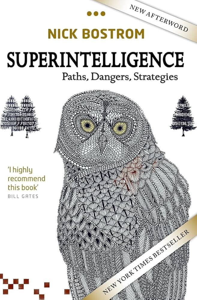 Cover of Superintelligence: Paths, Dangers, Strategies